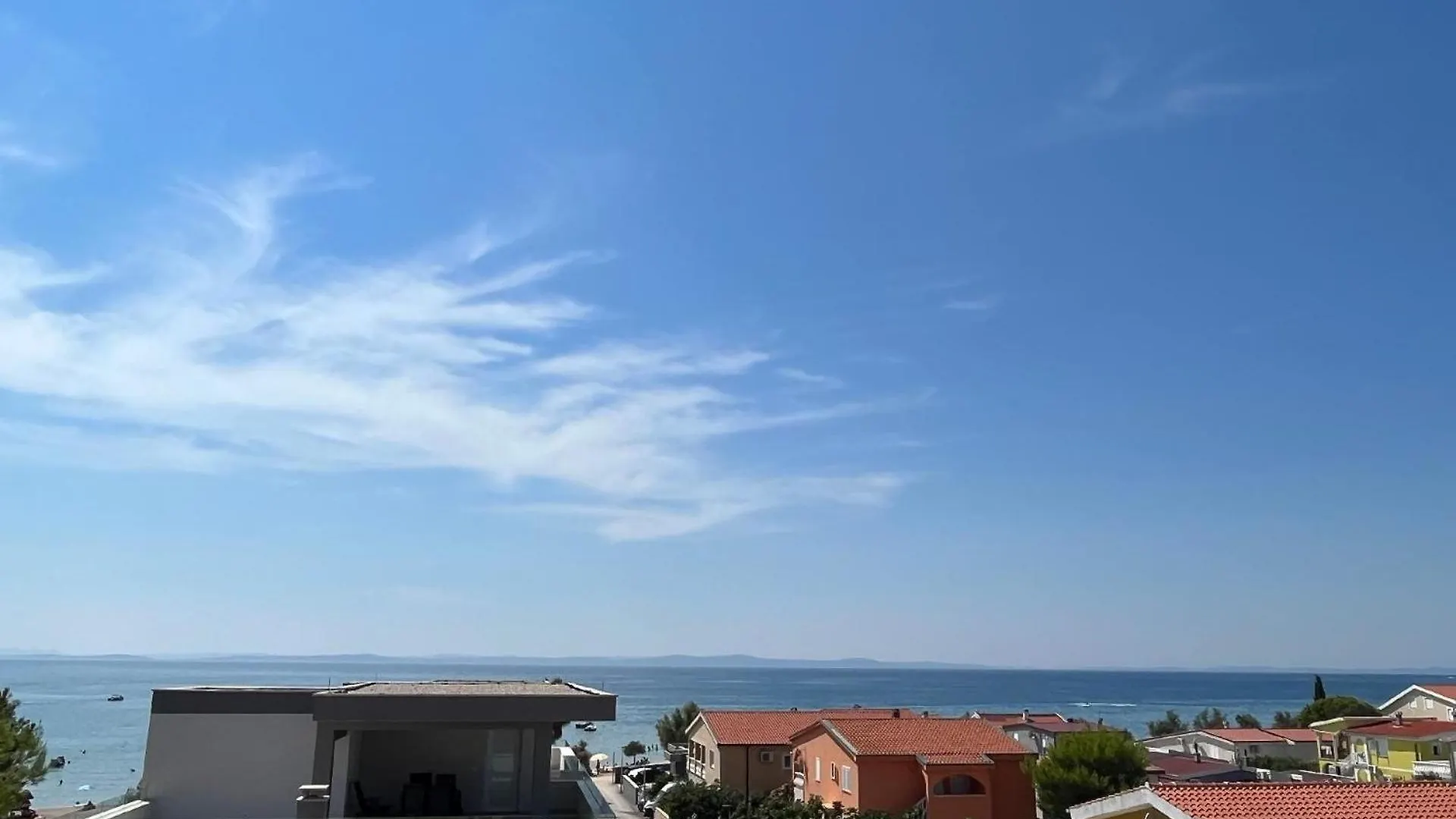 Tolles Appartement In Vir Mit Grill, Garten Und Terrasse Und Meerblick
